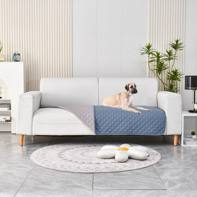 EverDry fluffy sectional sofa protector featured
