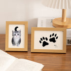 DIY Paw-Print Display Frame featured
