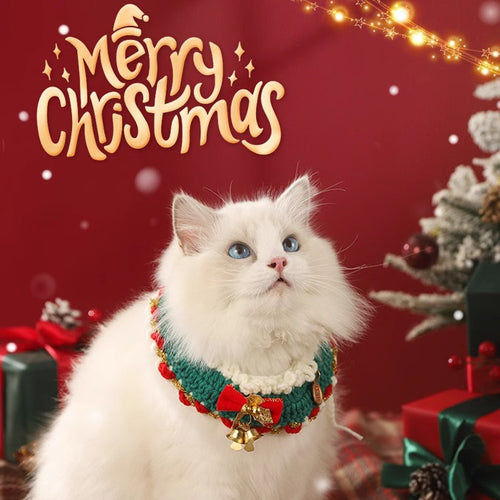 Christmas Knit Collar with Bells featured