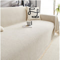 Cream Waterproof Full Sofa Cover featured