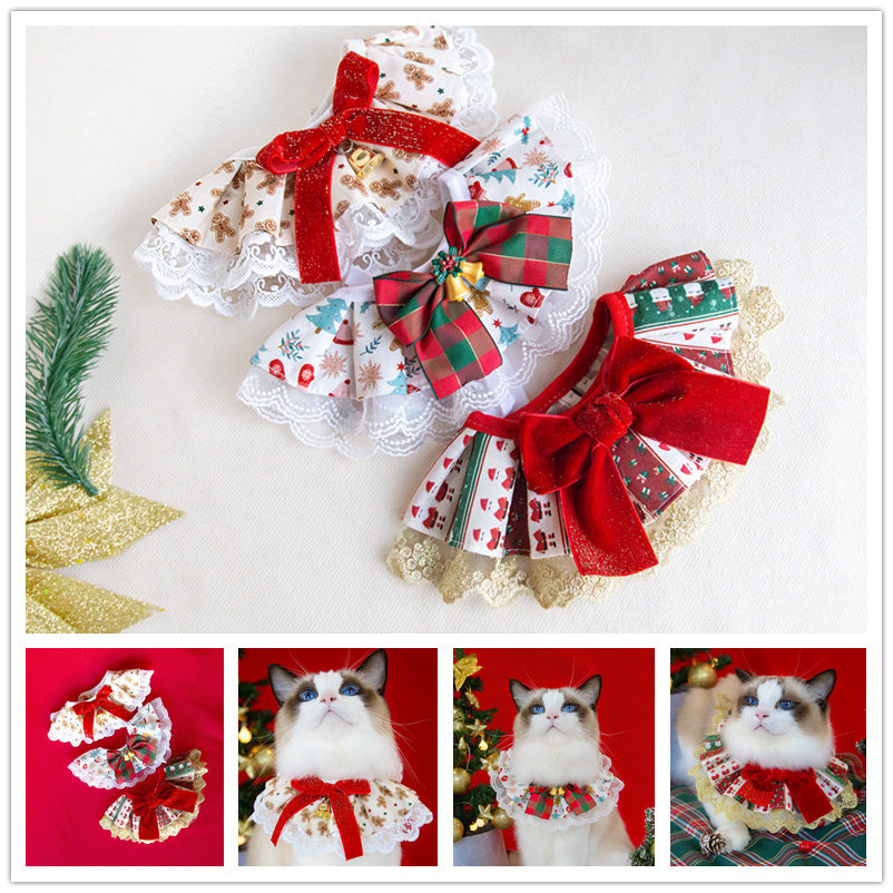 Christmas Bib / Bow Set featured