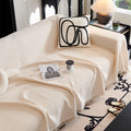 Cozy Flannel One-Piece Sofa Cover featured