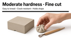 Moderate hardness / Fine cut