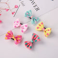 Pet bow hair clips