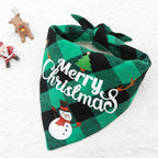 Double-layer Christmas bandana