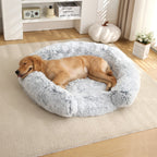 PawLab round calming pet bed