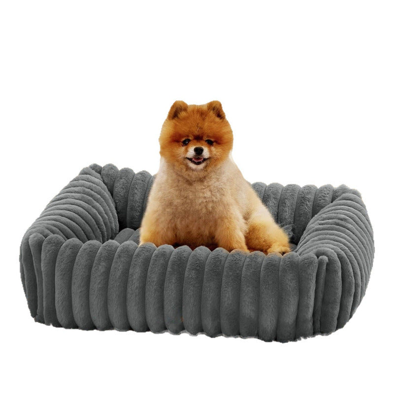 PawLab thick cushion pet bed