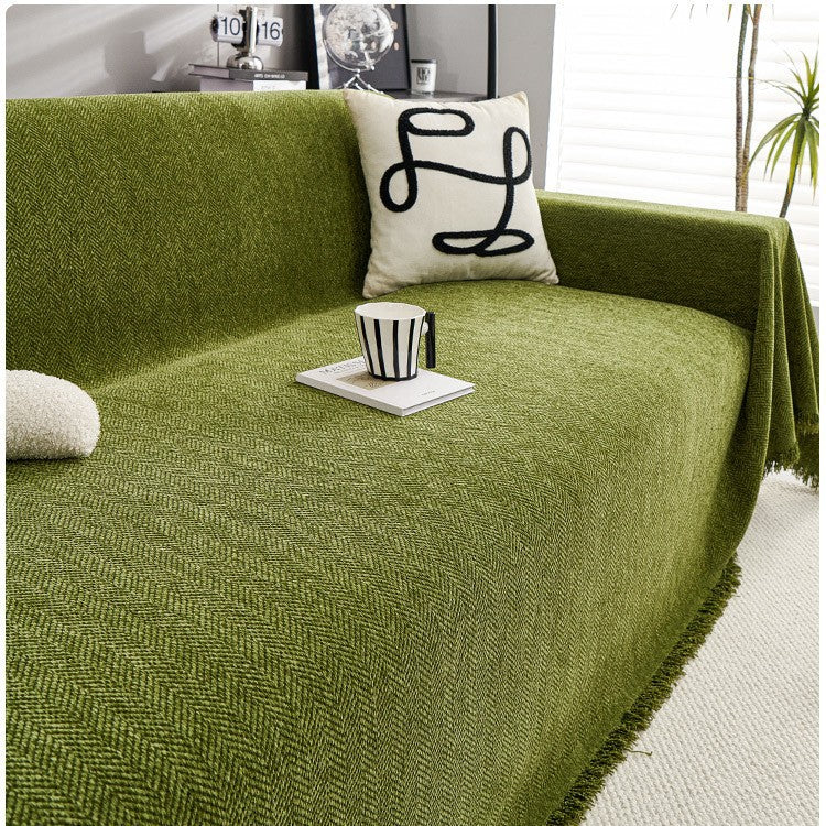 Cream Waterproof Full Sofa Cover gallery 1
