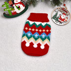 Christmas Turtleneck Pet Sweater gallery 1