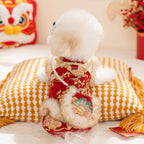 CNY Floral Brocade Tang Vest gallery 1