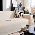 Cozy Flannel One-Piece Sofa Cover gallery 1