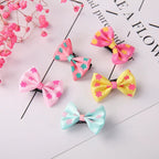 Pet bow hair clips