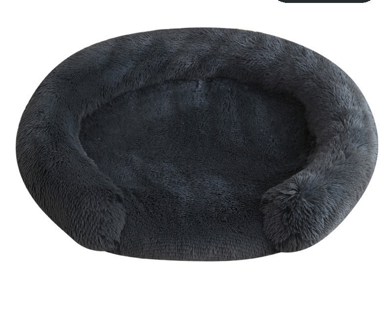 PawLab round calming pet bed