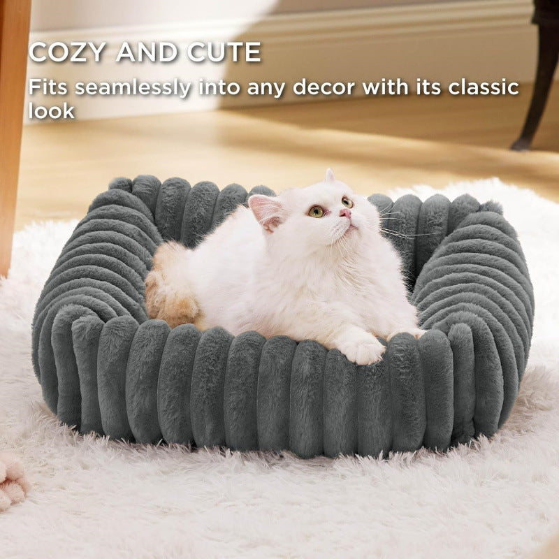 PawLab thick cushion pet bed