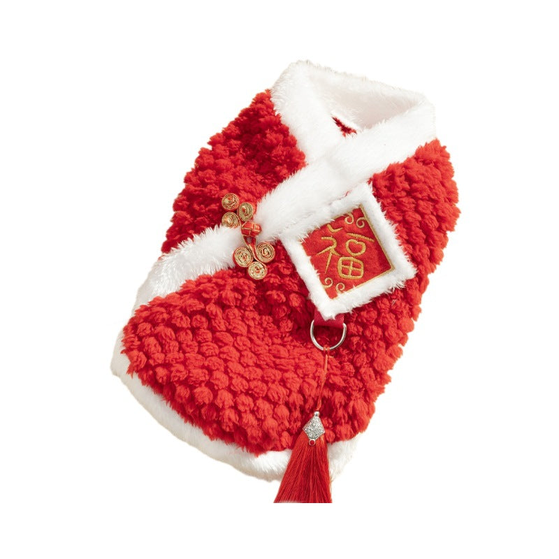 CNY Embroidered Fleece Tang Jacket gallery 2