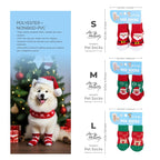 Christmas pet stocking anti-slip socks