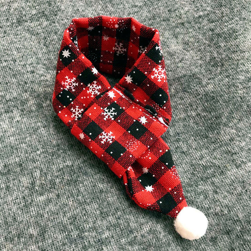 Plaid Bandana / Bow / Snood Set gallery 3