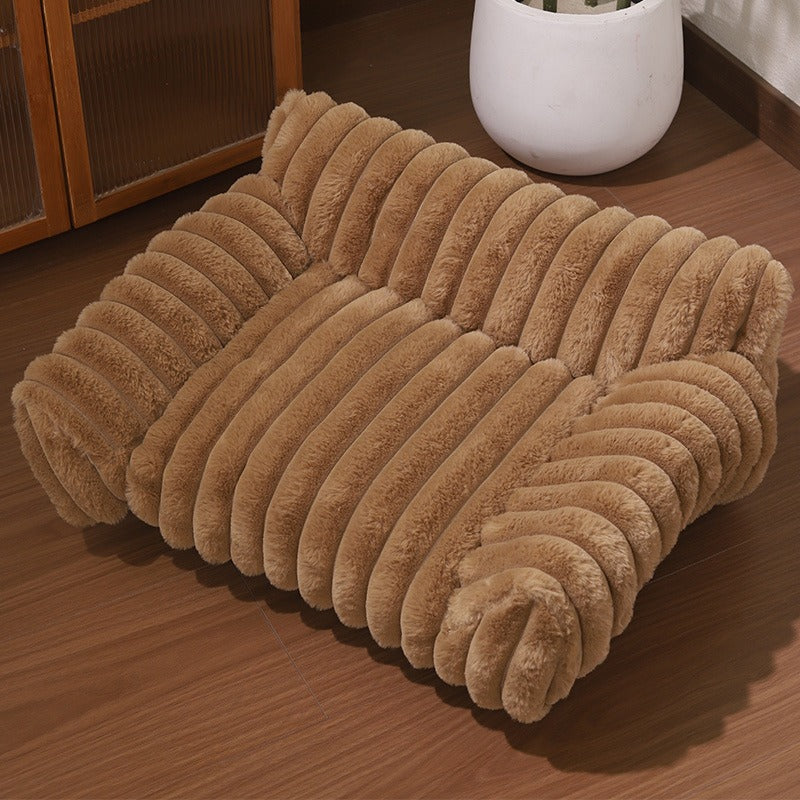 PawLab fluffy sofa pet bed