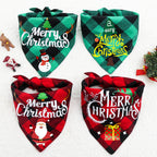 Double-layer Christmas bandana