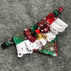 Plaid Bandana / Bow / Snood Set gallery 4