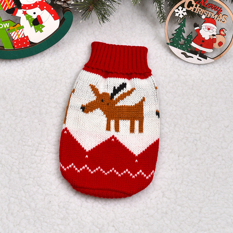 Christmas Turtleneck Pet Sweater gallery 4