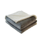 Double-layer lamb fleece waterproof pet throw