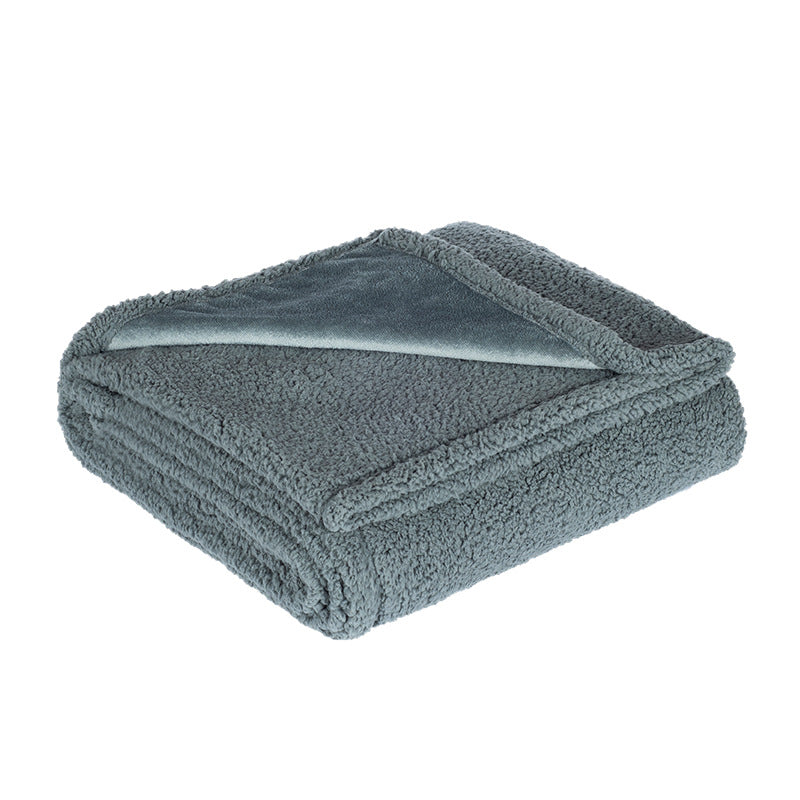Waterproof flannel pet blanket