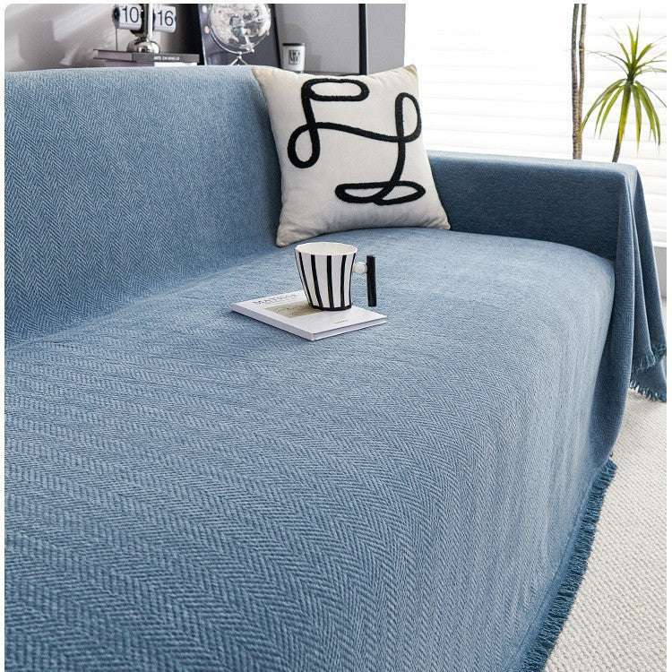 Cream Waterproof Full Sofa Cover gallery 5