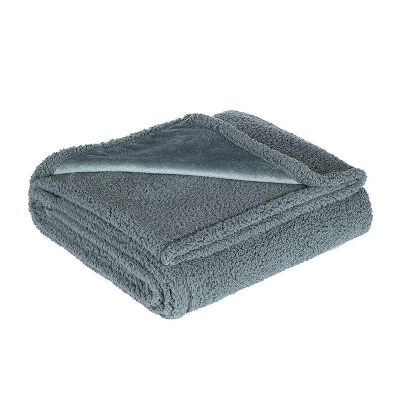 Waterproof flannel pet blanket