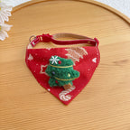 Santa / reindeer bandana collar