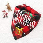 Double-layer Christmas bandana