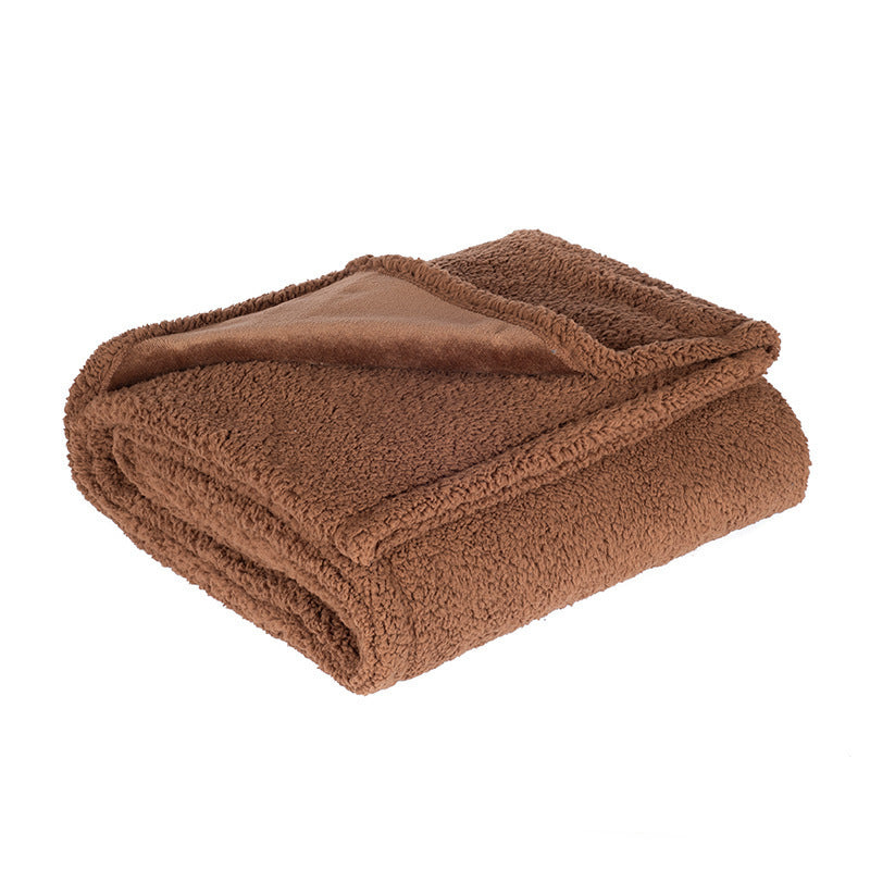 Waterproof flannel pet blanket