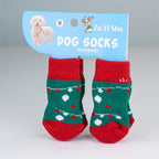 Christmas pet stocking anti-slip socks