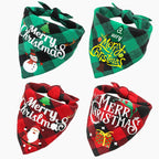 Double-layer Christmas bandana