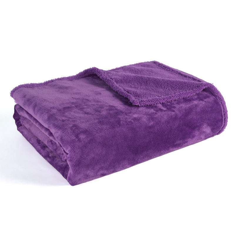 Waterproof flannel pet blanket