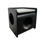 Solid wood tea table with pet nest