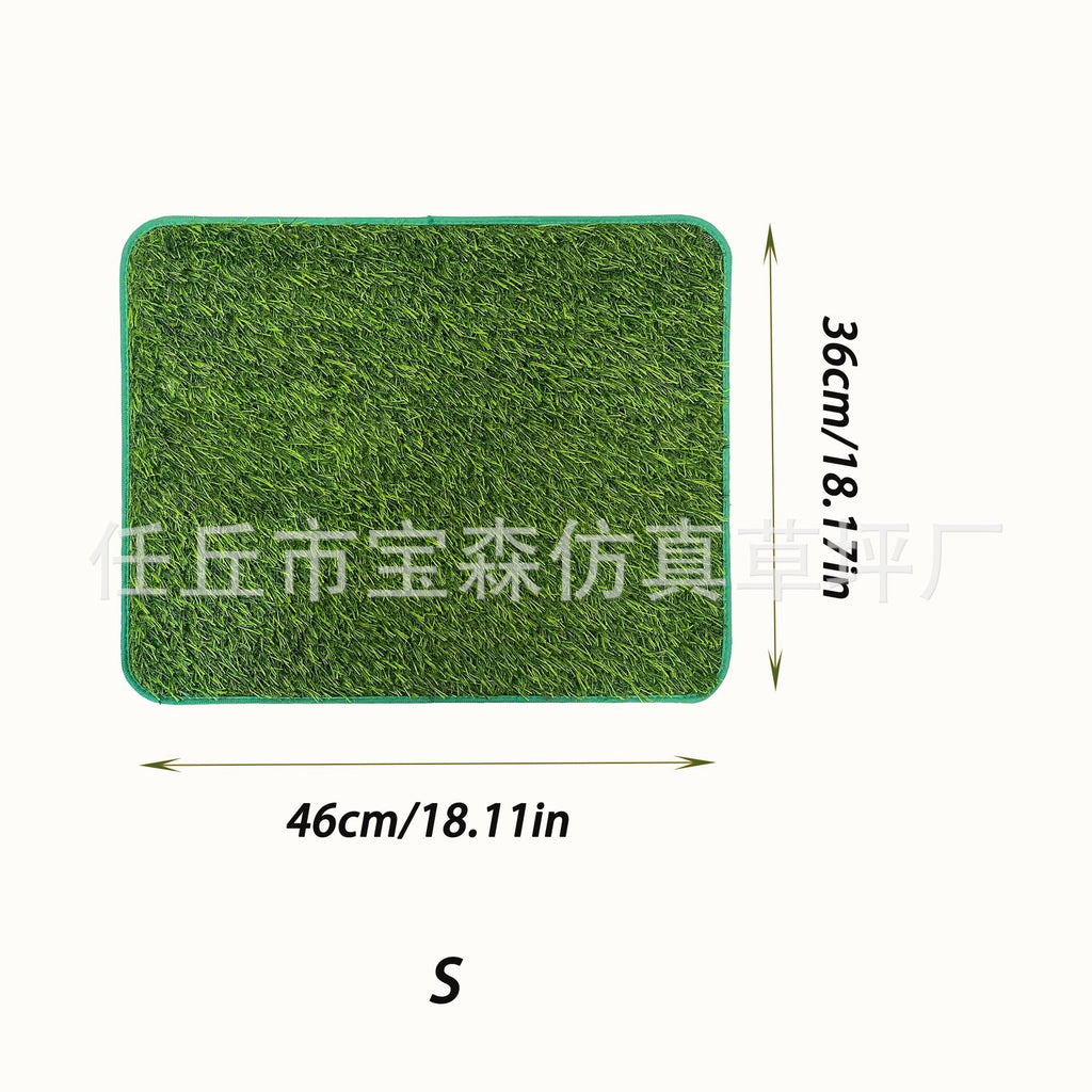 Washable Artificial Grass Pet Potty Mat 7