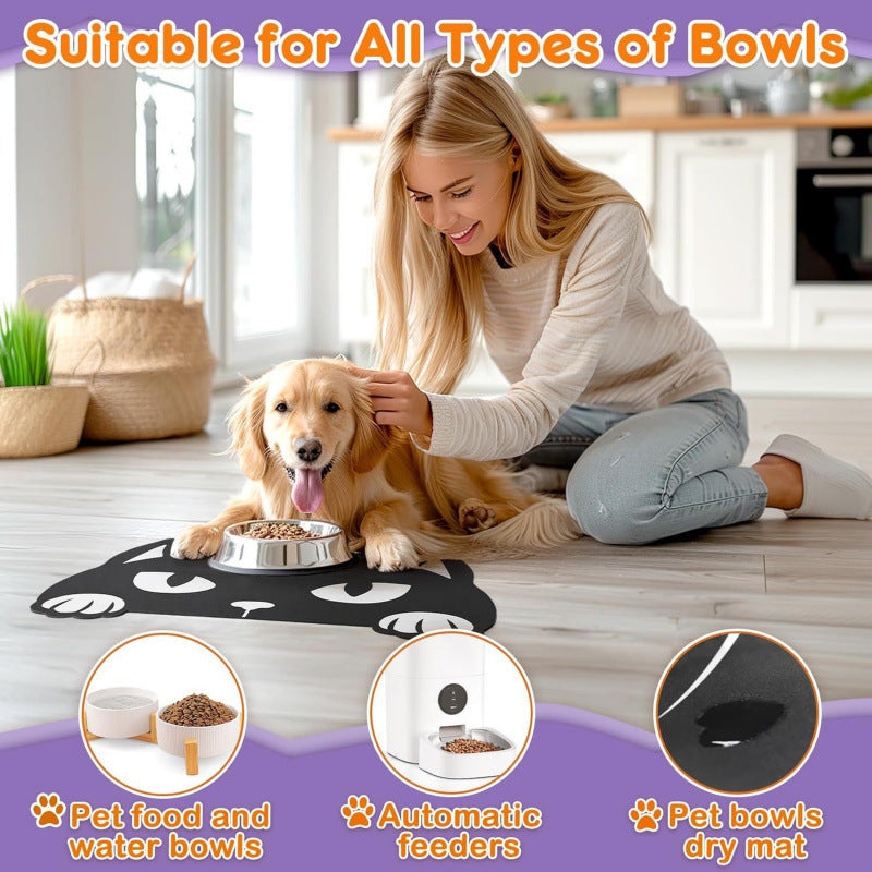Diatomite Absorbent Pet Feeding Mat 2