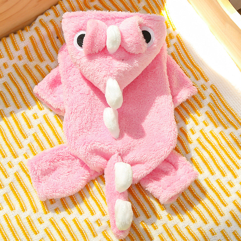 Pet Dino Onesie — Pink Eye Dino