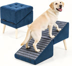 Storage Condo Pet Stairs — Blue