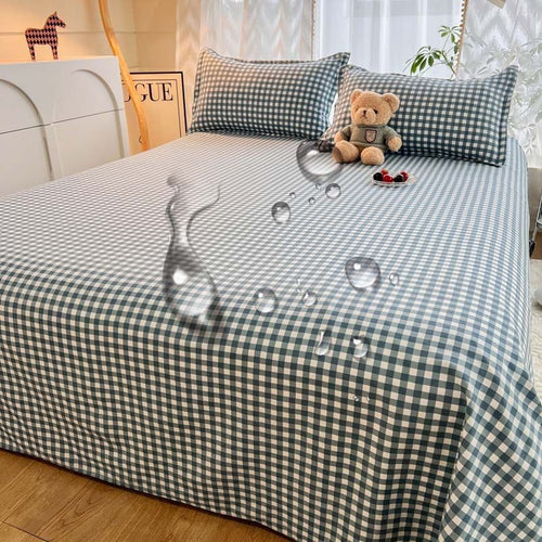 Galaxy Blue-Grey waterproof TPU pet bed sheet — PawLab
