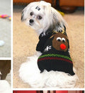 Red-Nose Reindeer Knit Pet Sweater — warm home featured