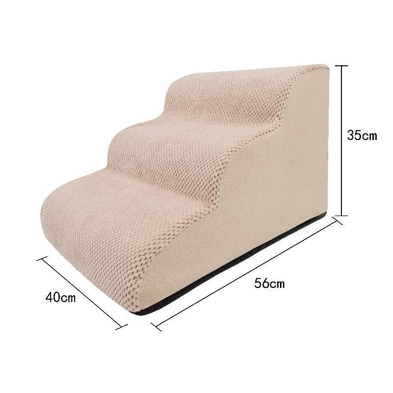 Removable-Cover Foam Pet Stairs 3