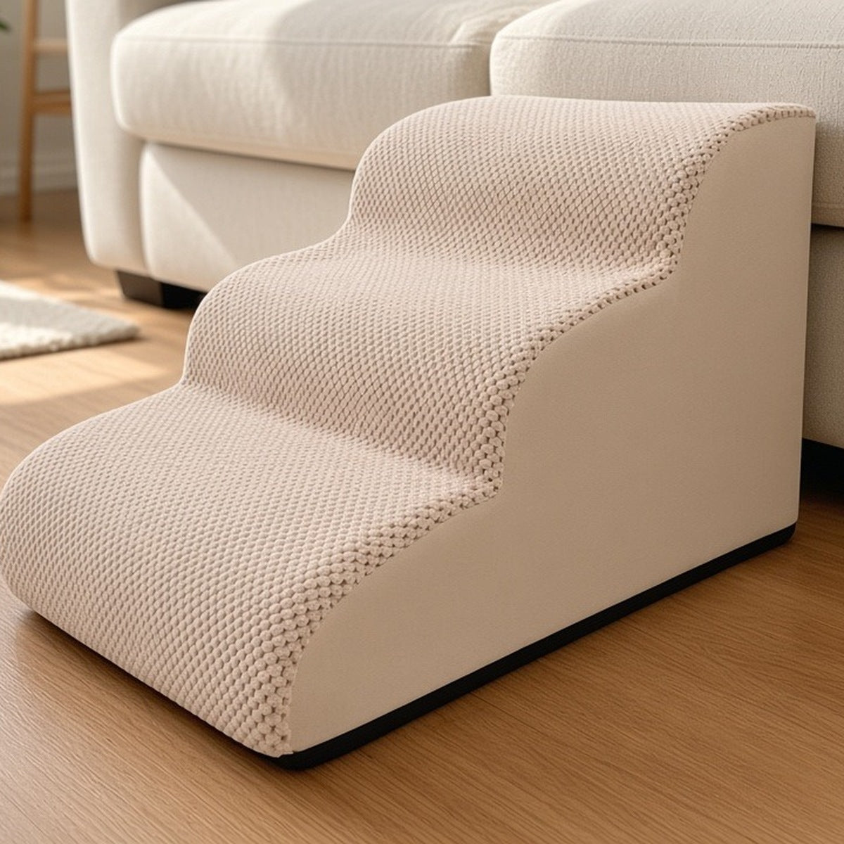 Removable-Cover Foam Pet Stairs — warm home featured