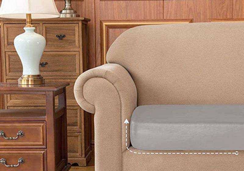Leather-Look Waterproof Sofa Cover — warm home featured
