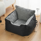 Portable Bolster Pet Car Seat Nest 2