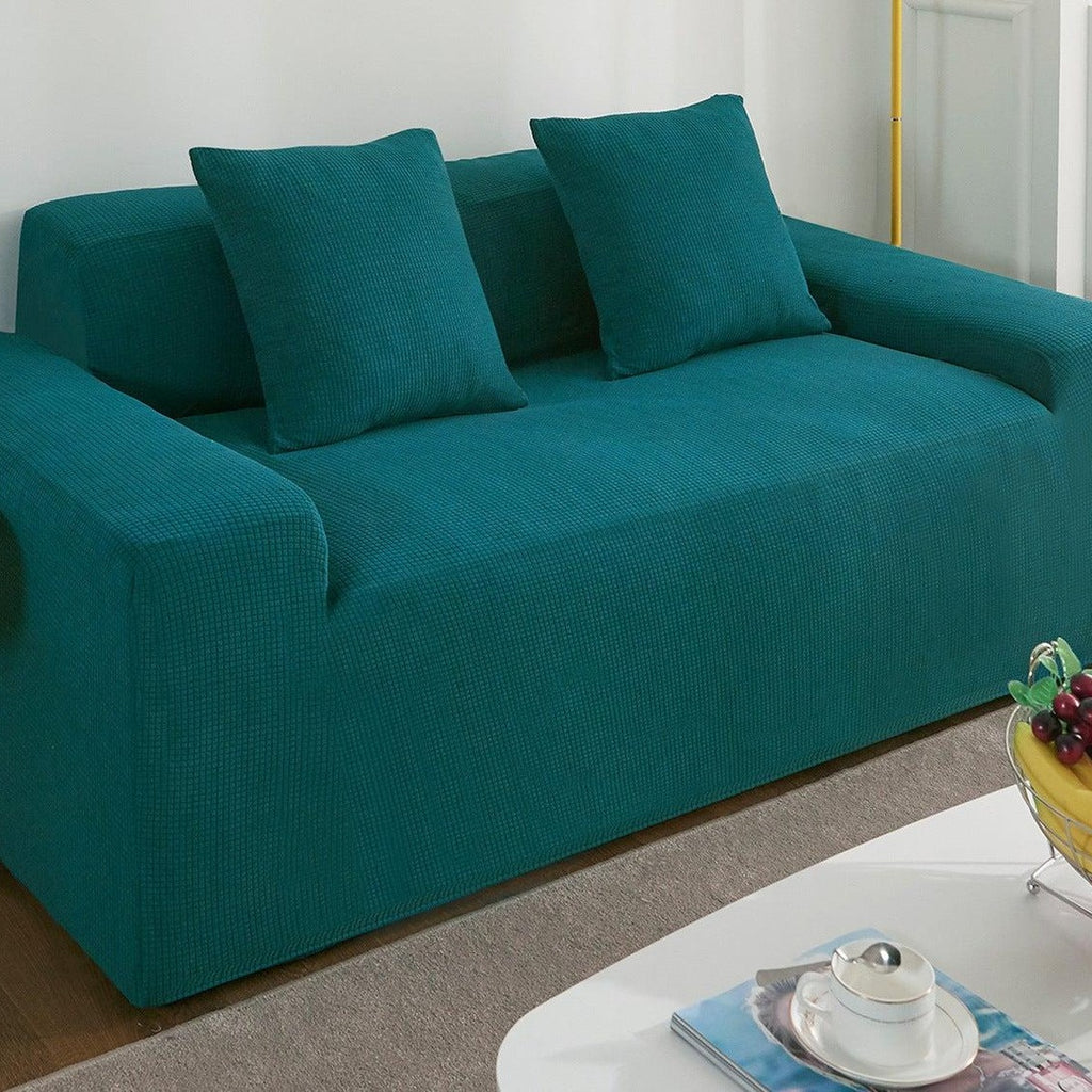 Stretch Waterproof Sofa Cover — warm living room