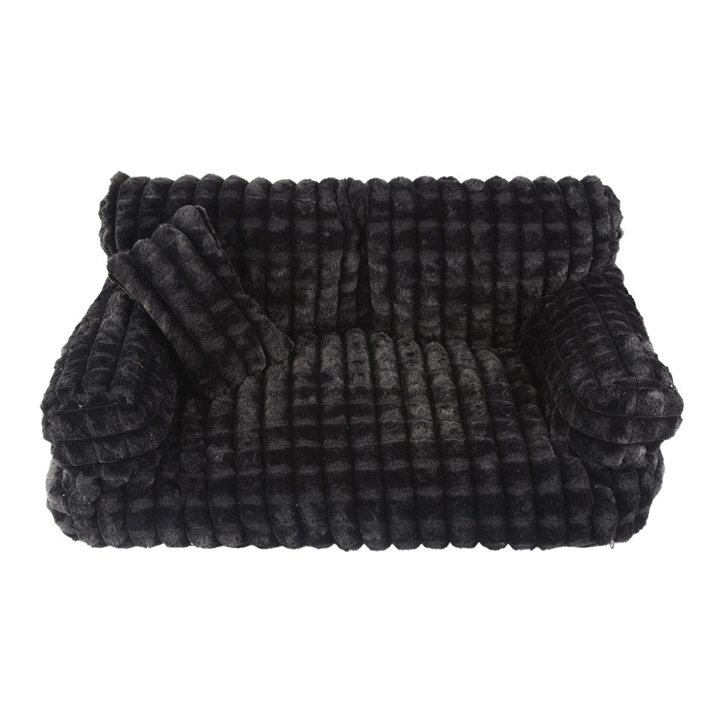 Tartan Calming Pet Bed 2