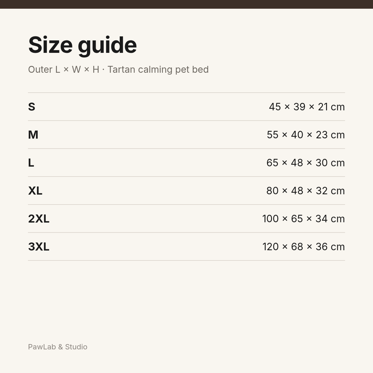 Size guide (EN)