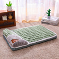 Thickened Washable Pet Pillow Bed — Green